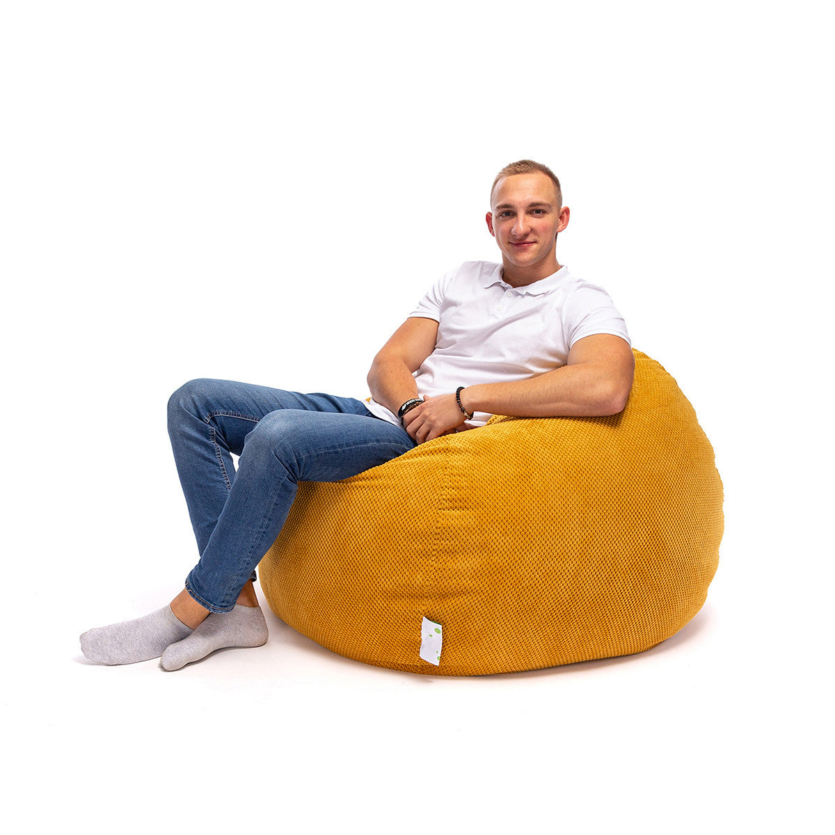 Pouf Sacco Dot con Cuscino in Omaggio