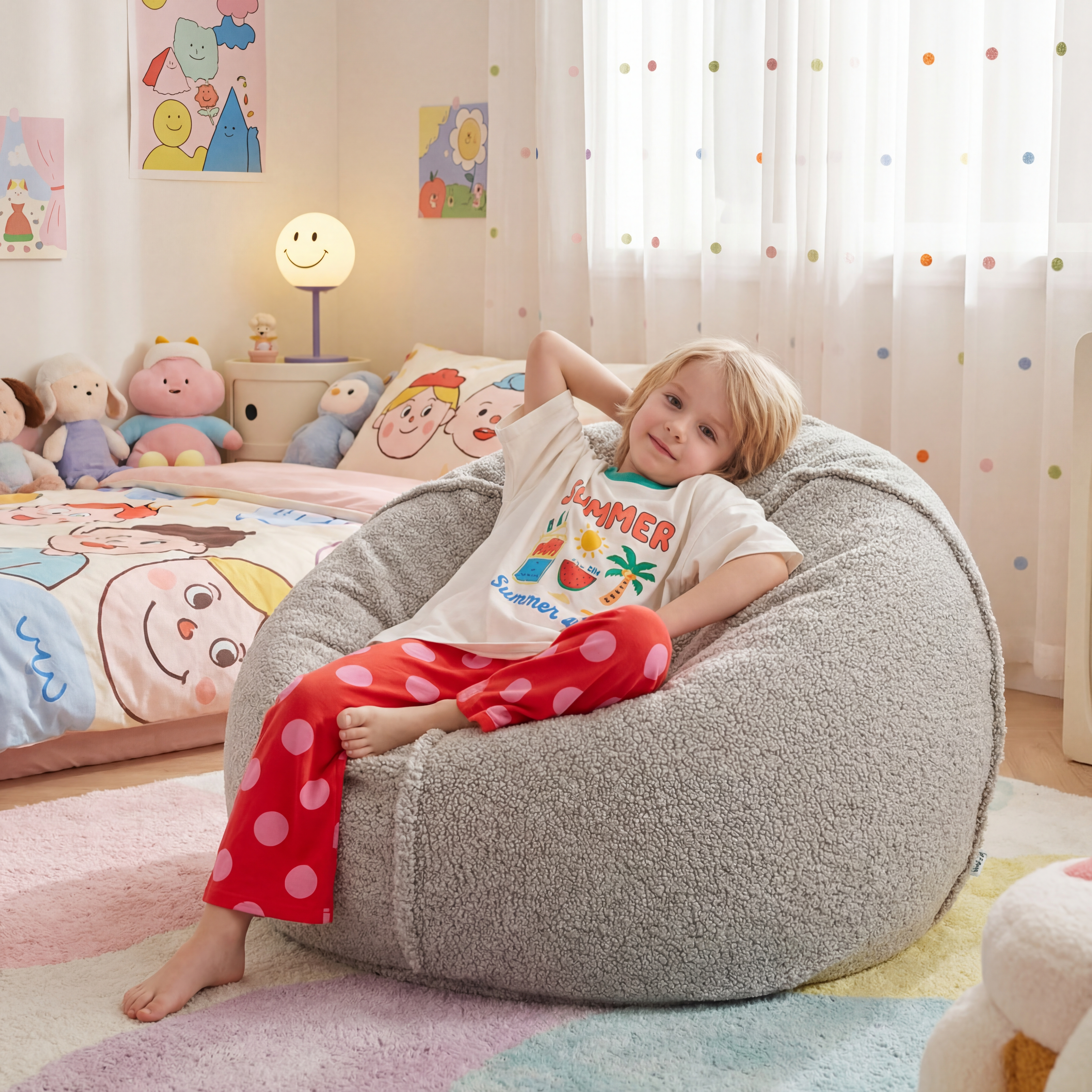 Pouf Sacco L Boucle