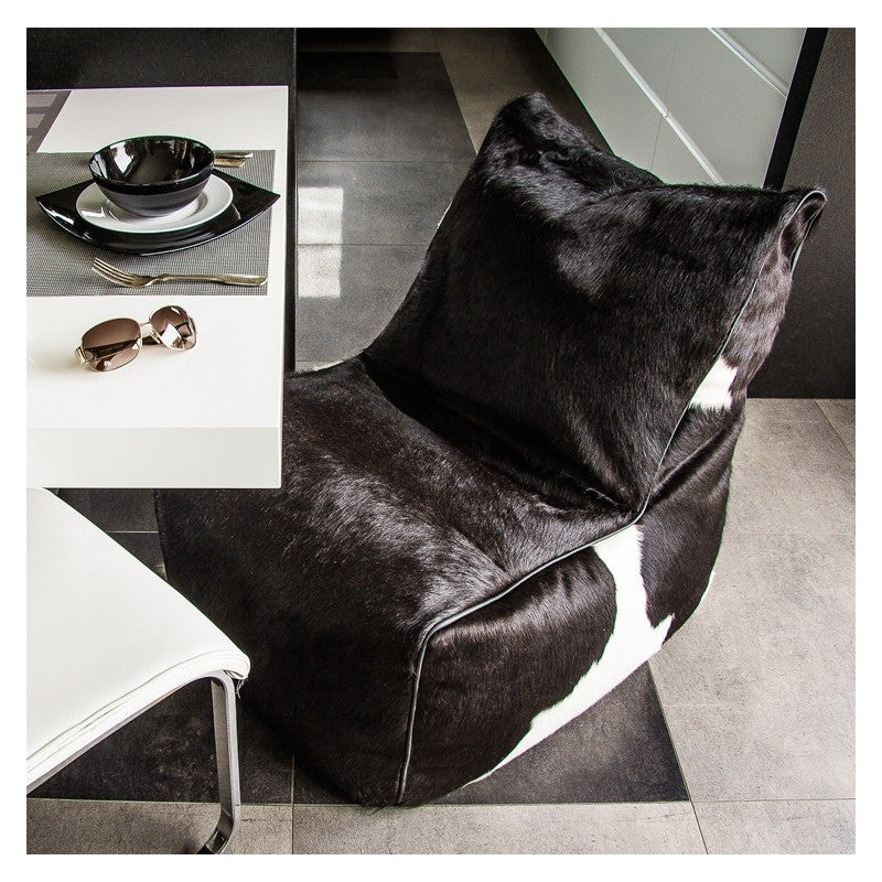 Pouf Sacco Pelle naturale