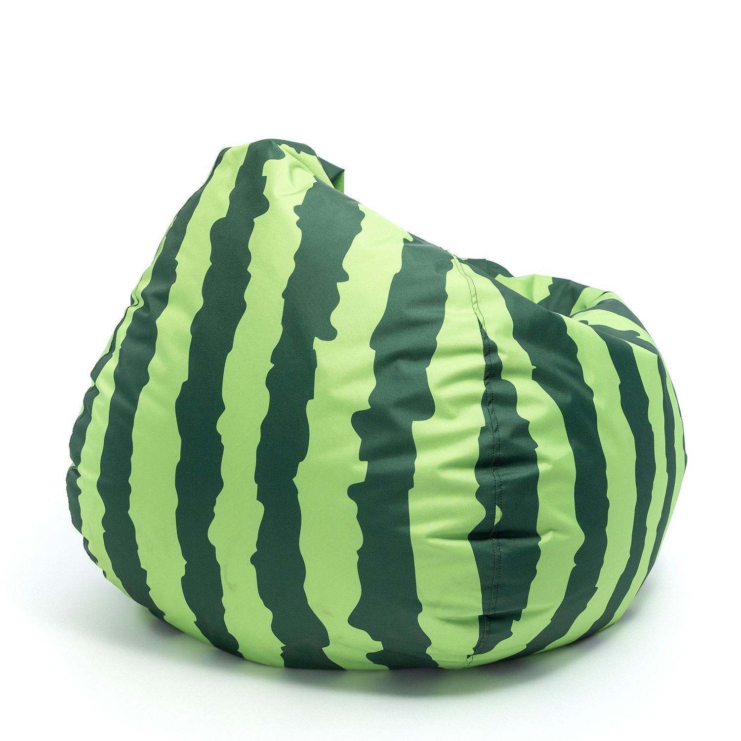 Pouf poltrona sacco oscar in poliestere design con maniglia