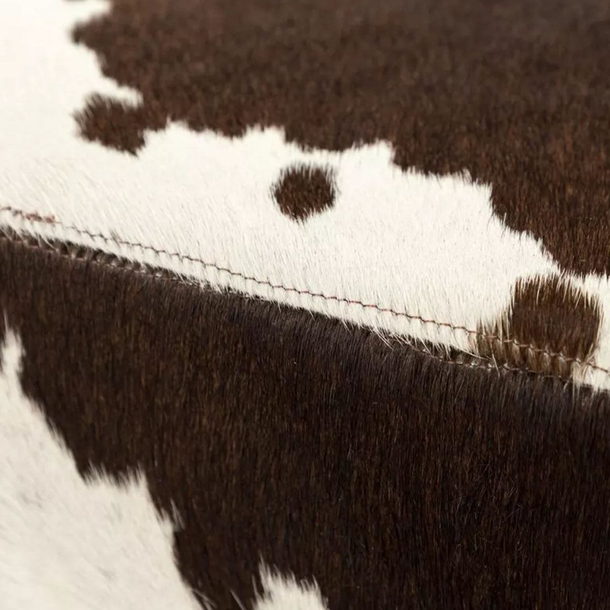Pouf in Pelle di Mucca