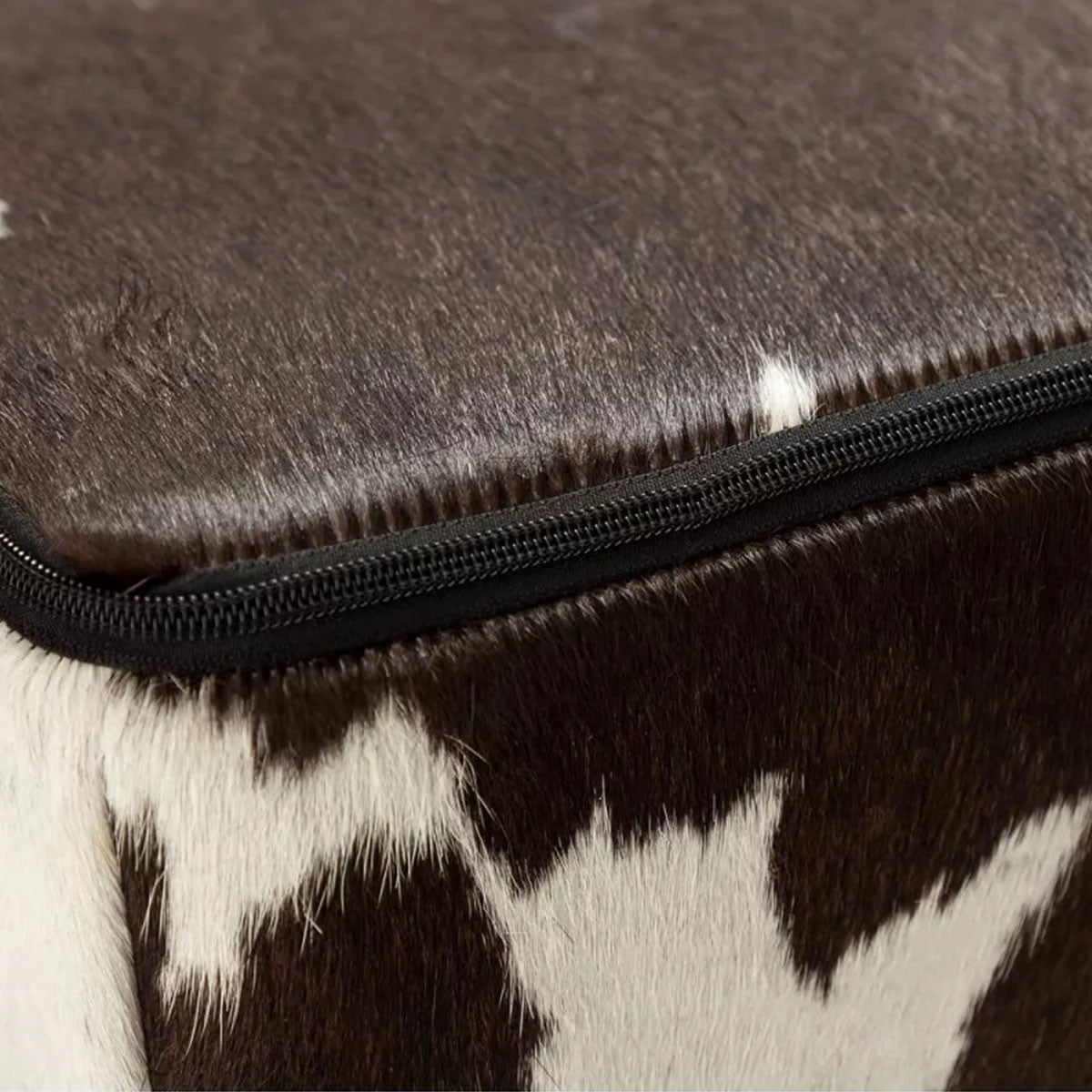 Pouf in Pelle di Mucca