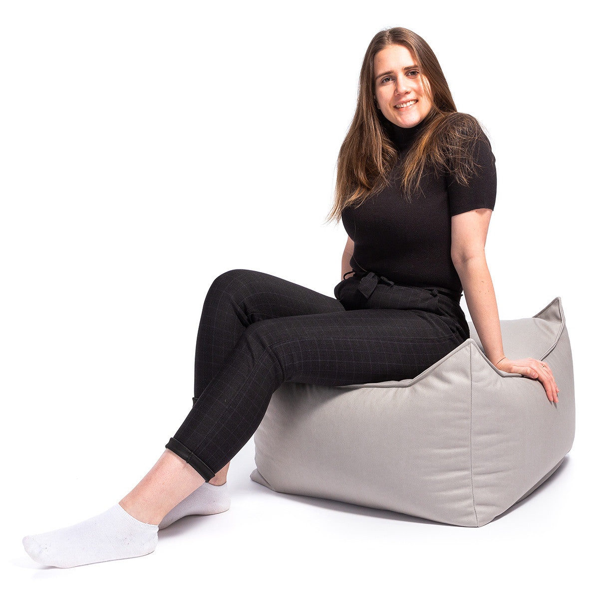 Maxi Pouf Nila in tessuto Poliestere