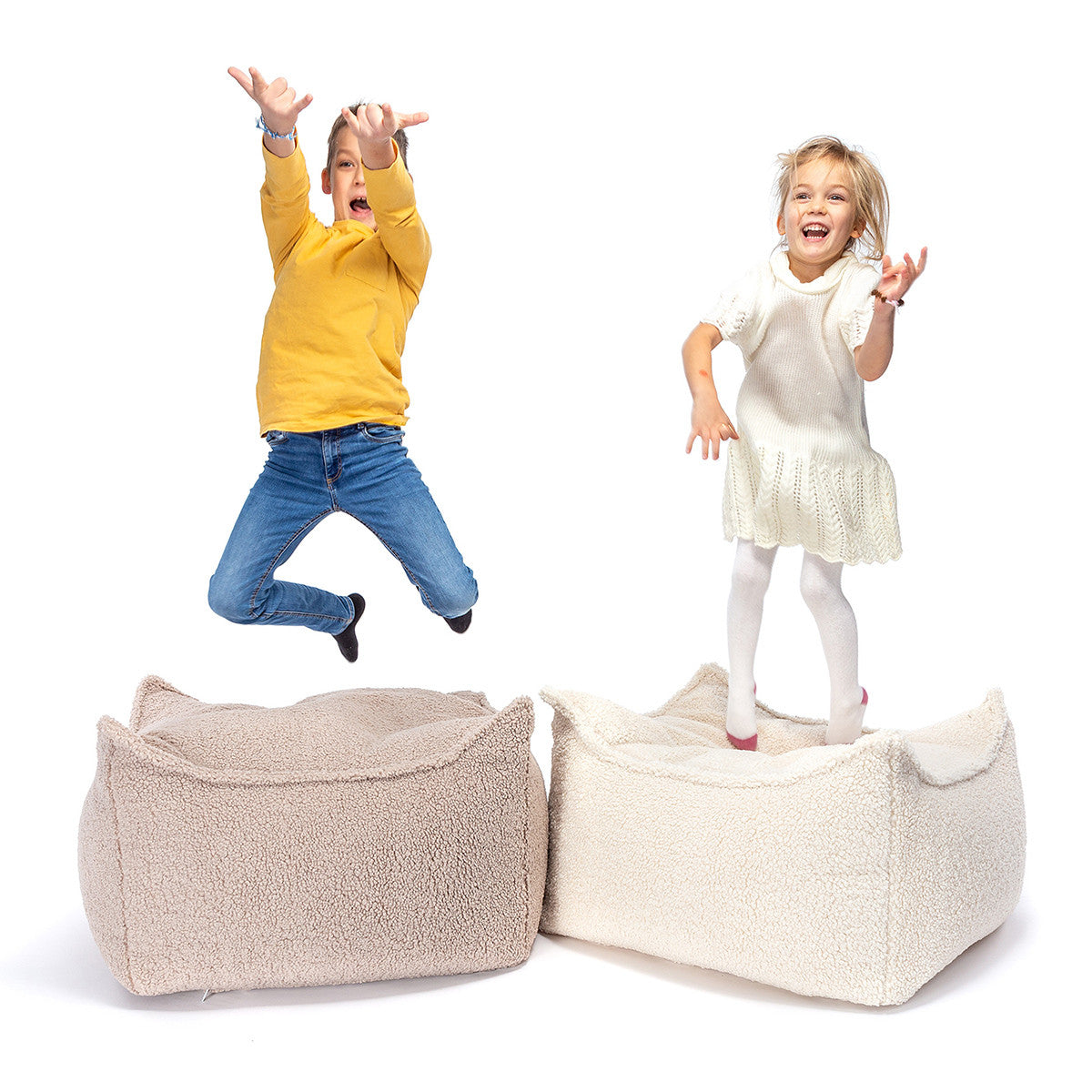 Maxi Pouf Nila Buclè