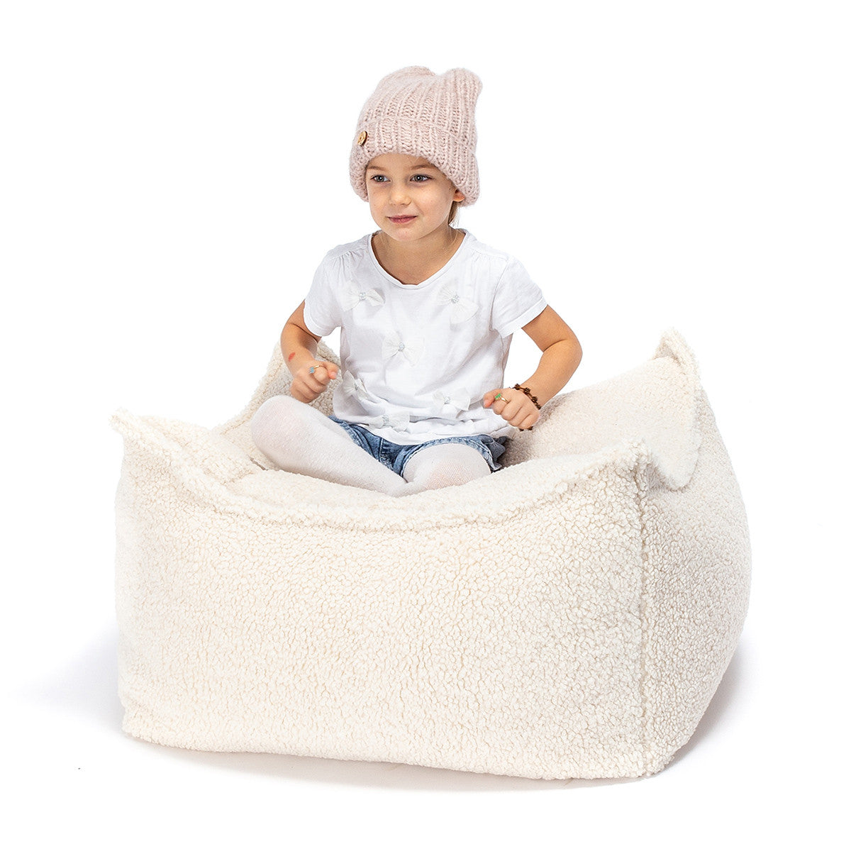 Maxi Pouf Nila Buclè