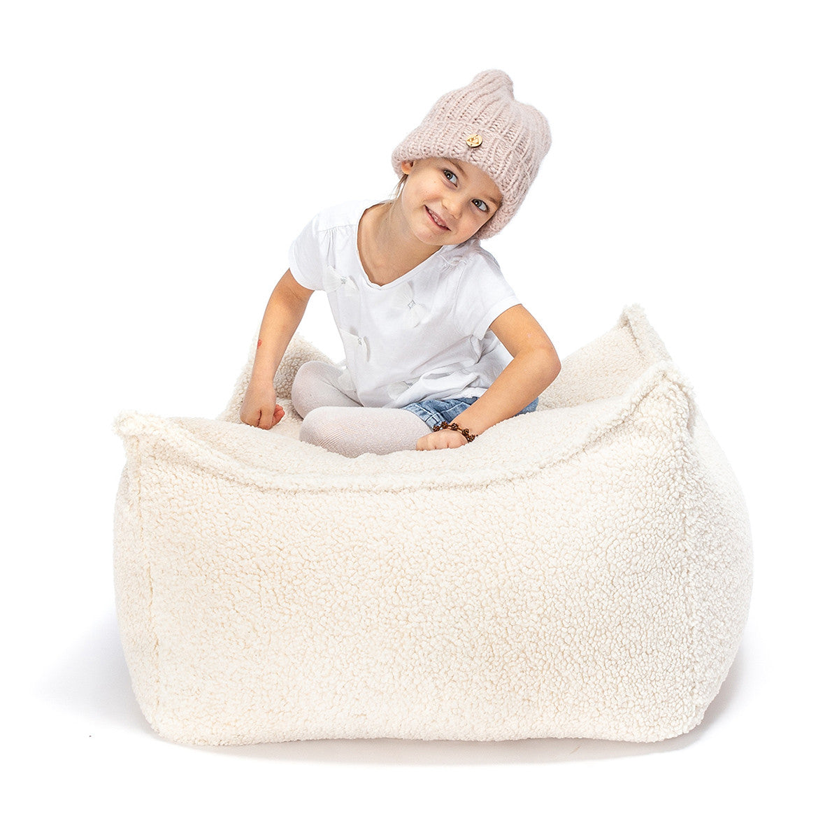 Maxi Pouf Nila Buclè