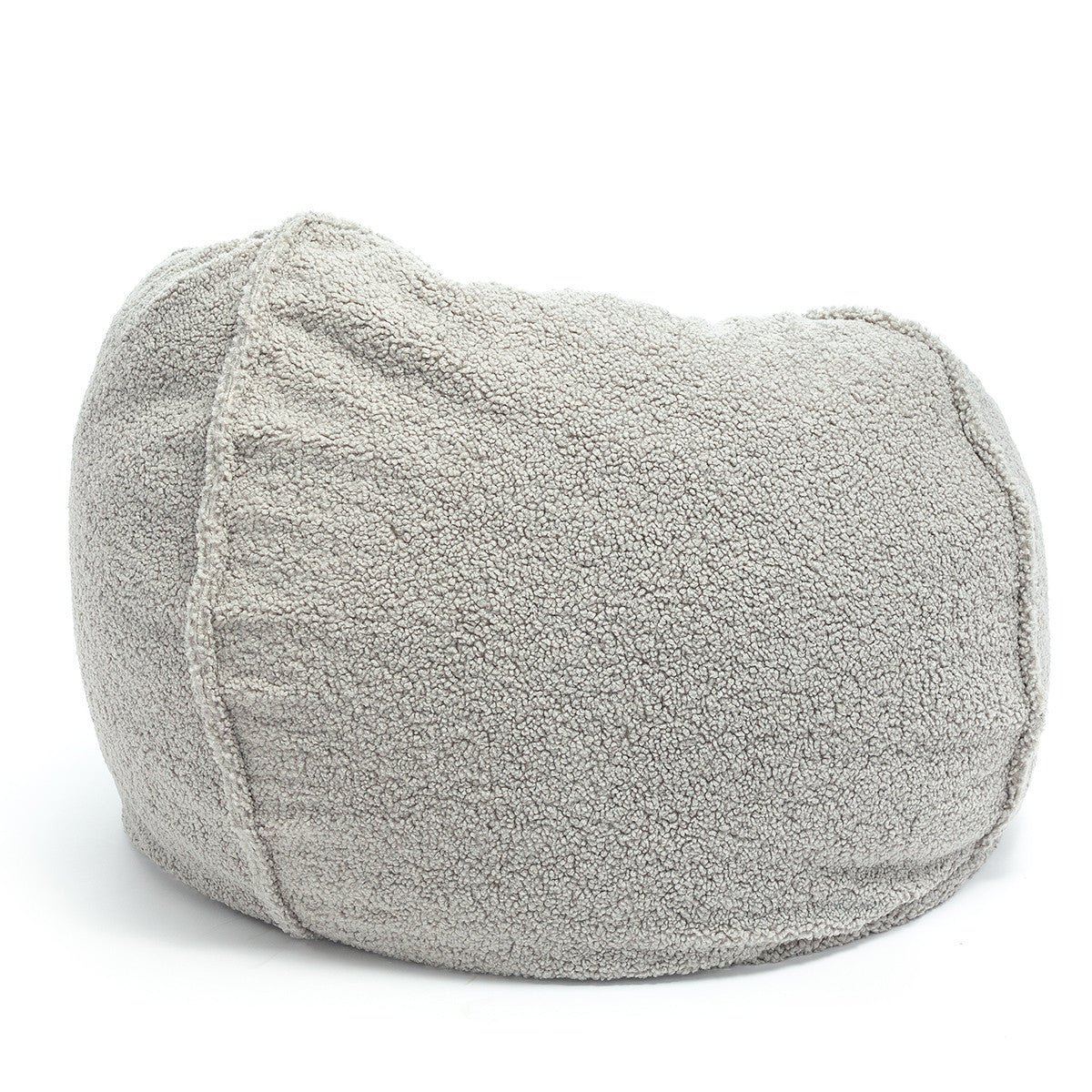 Pouf Poltrona Sacco Sakwa L Bouclè Sfoderabile