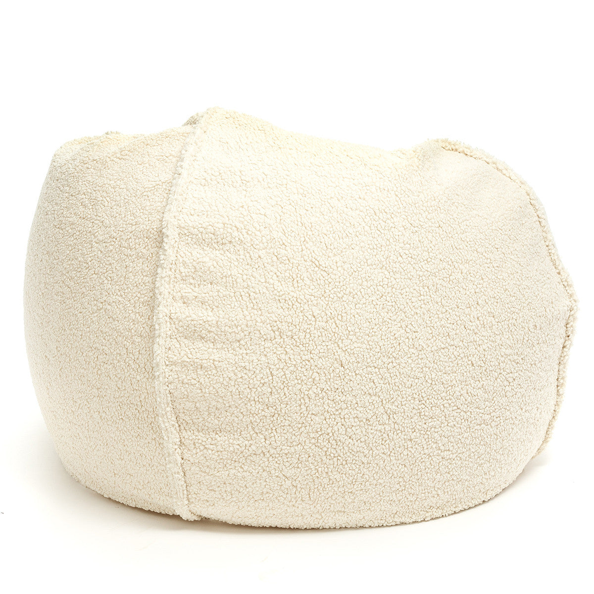 Pouf Poltrona Sacco Sakwa L Bouclè Sfoderabile