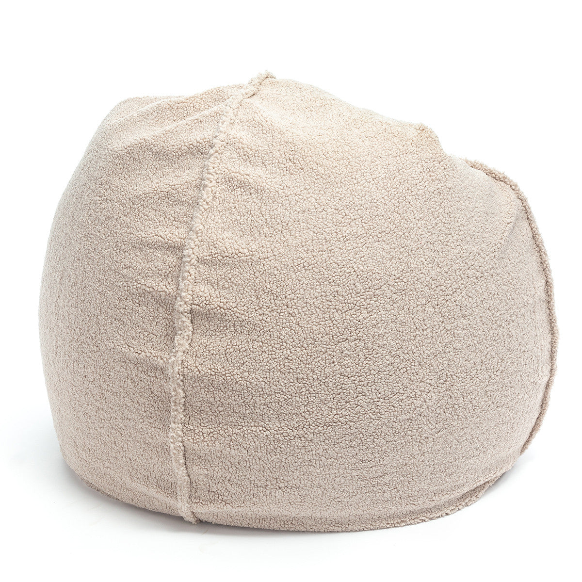 Pouf Poltrona Sacco Sakwa L Bouclè Sfoderabile