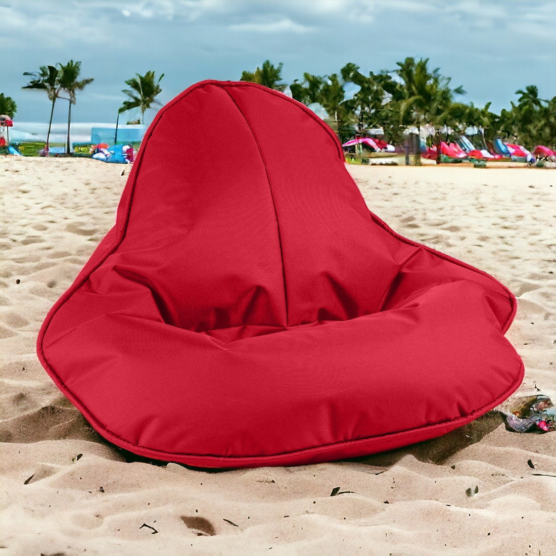 Pouf Poltrona Sacco Frog Poliestere per Esterni