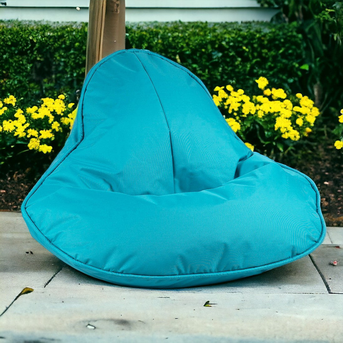 Pouf Poltrona Sacco Frog Poliestere per Esterni
