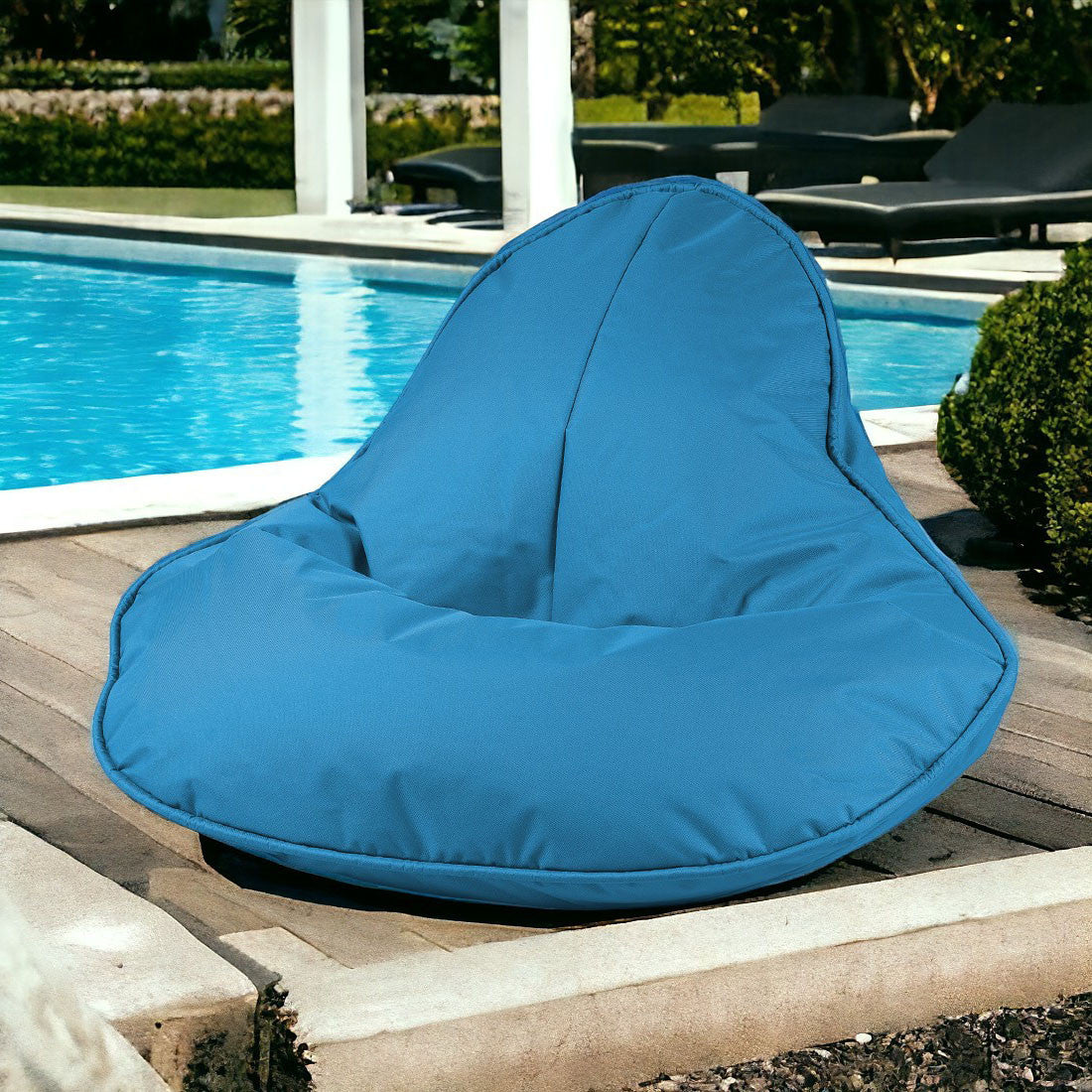 Pouf Poltrona Sacco Frog Poliestere per Esterni