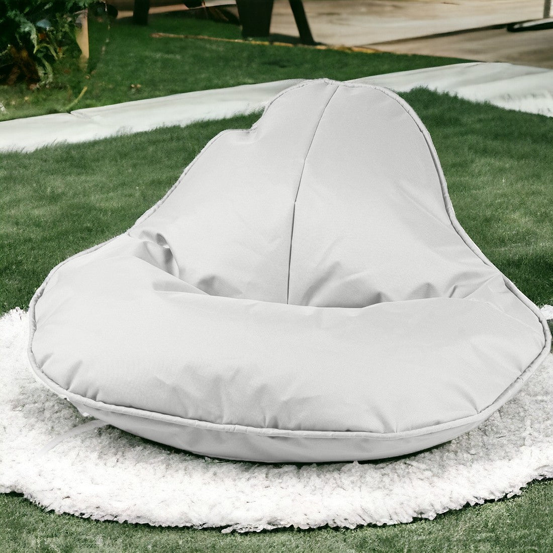 Pouf Poltrona Sacco Frog Poliestere per Esterni