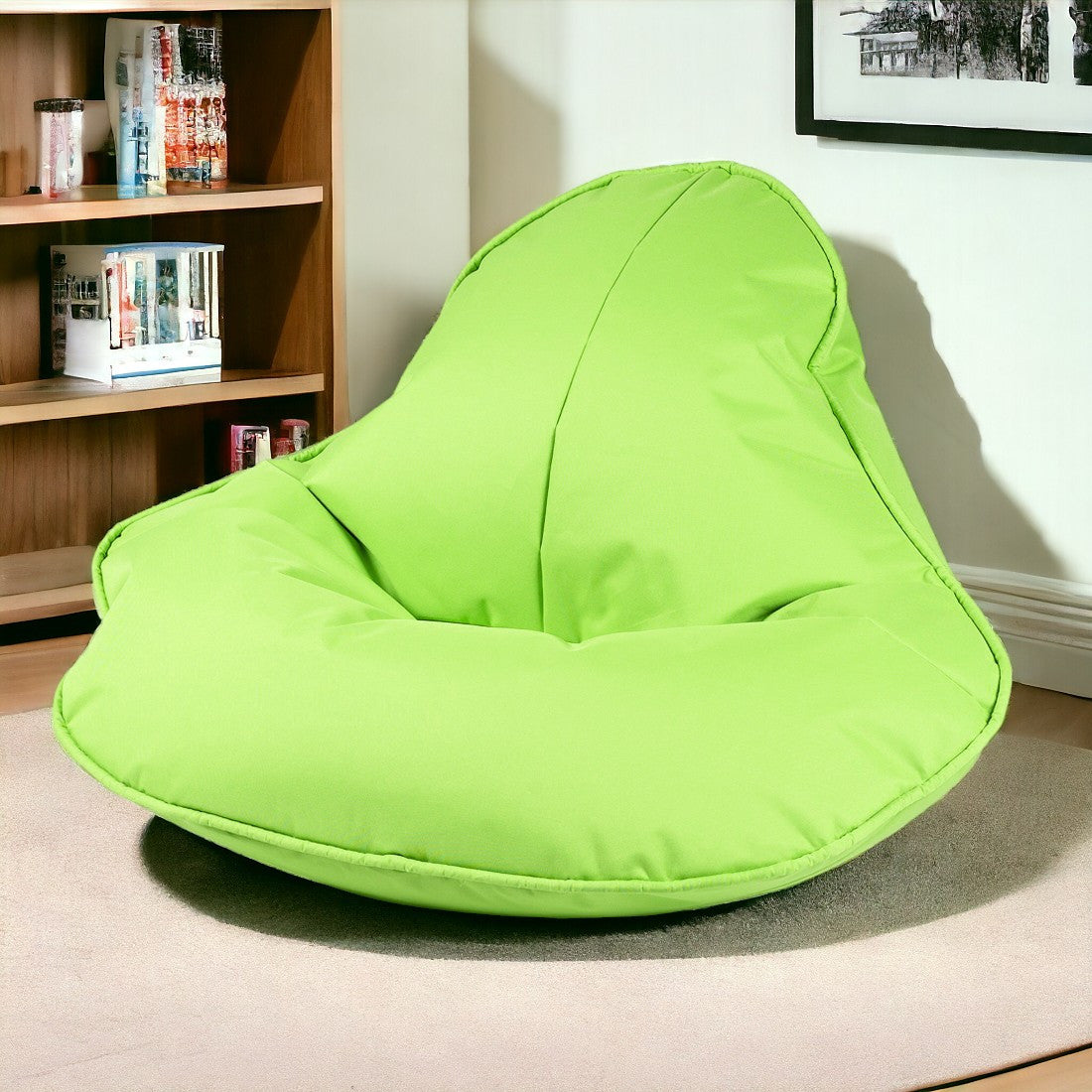 Pouf Poltrona Sacco Frog per Esterni in Poliestere