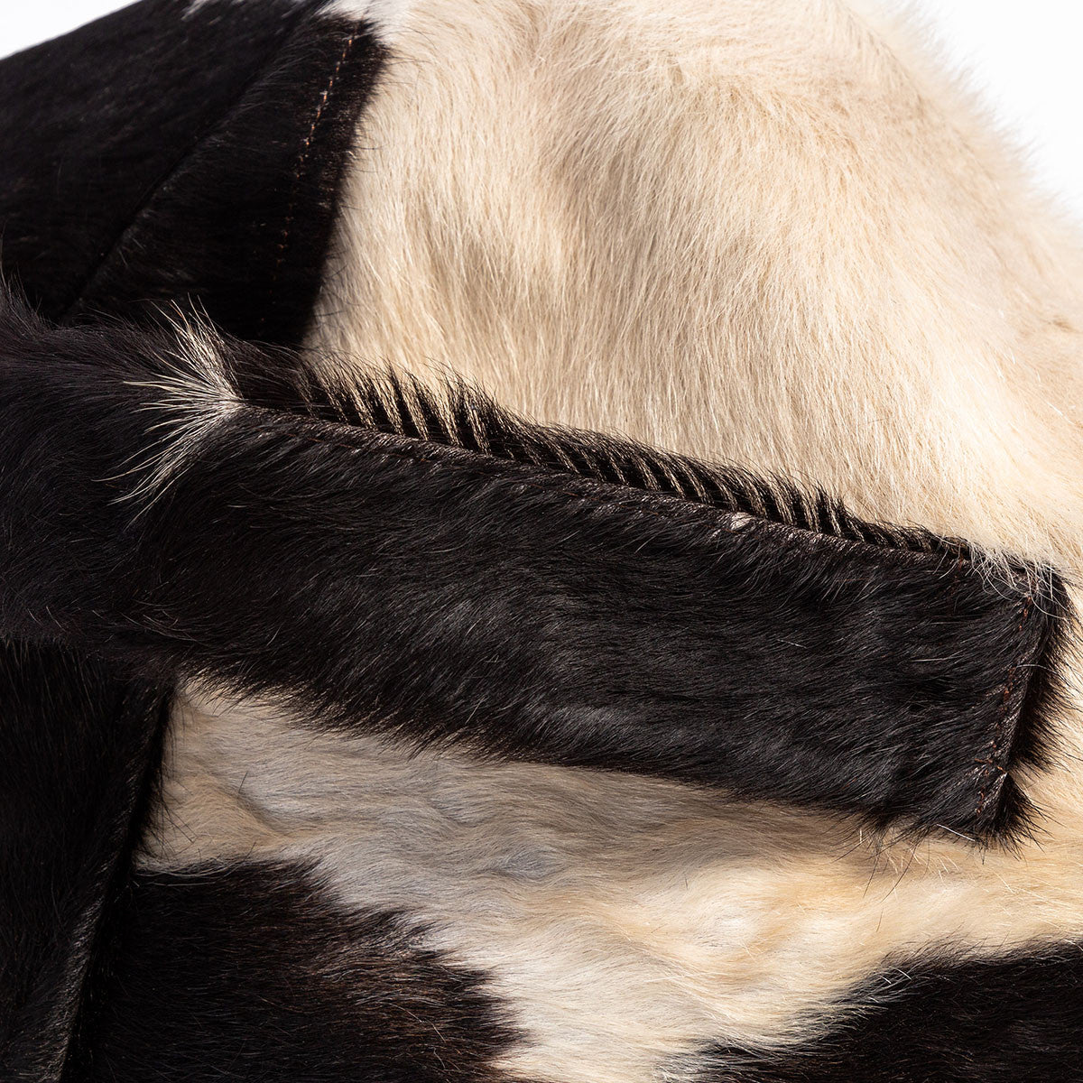 Pouf Poltrona Sacco Sfoderabile in Pelle Naturale Bovina