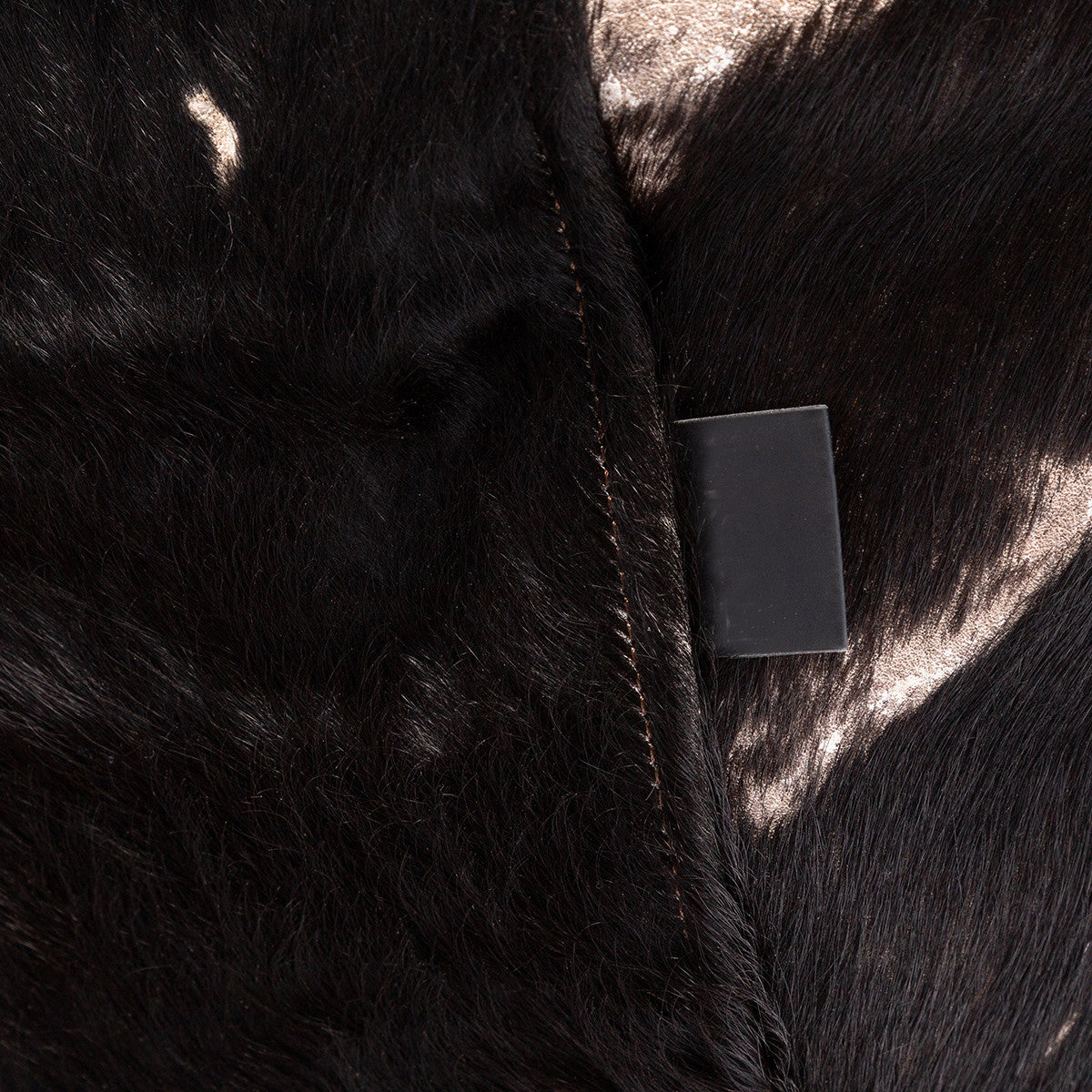 Pouf Poltrona Sacco Sfoderabile in Pelle Naturale Bovina