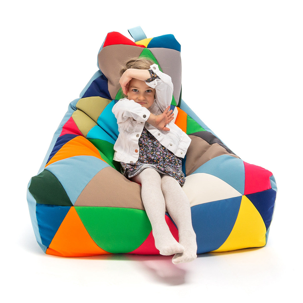 Pouf Poltrona Sacco Patchwork Outdoor