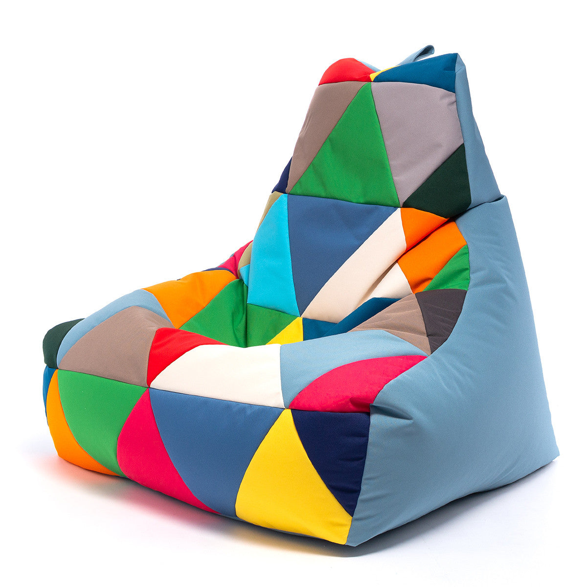 Pouf Poltrona Sacco Patchwork Outdoor