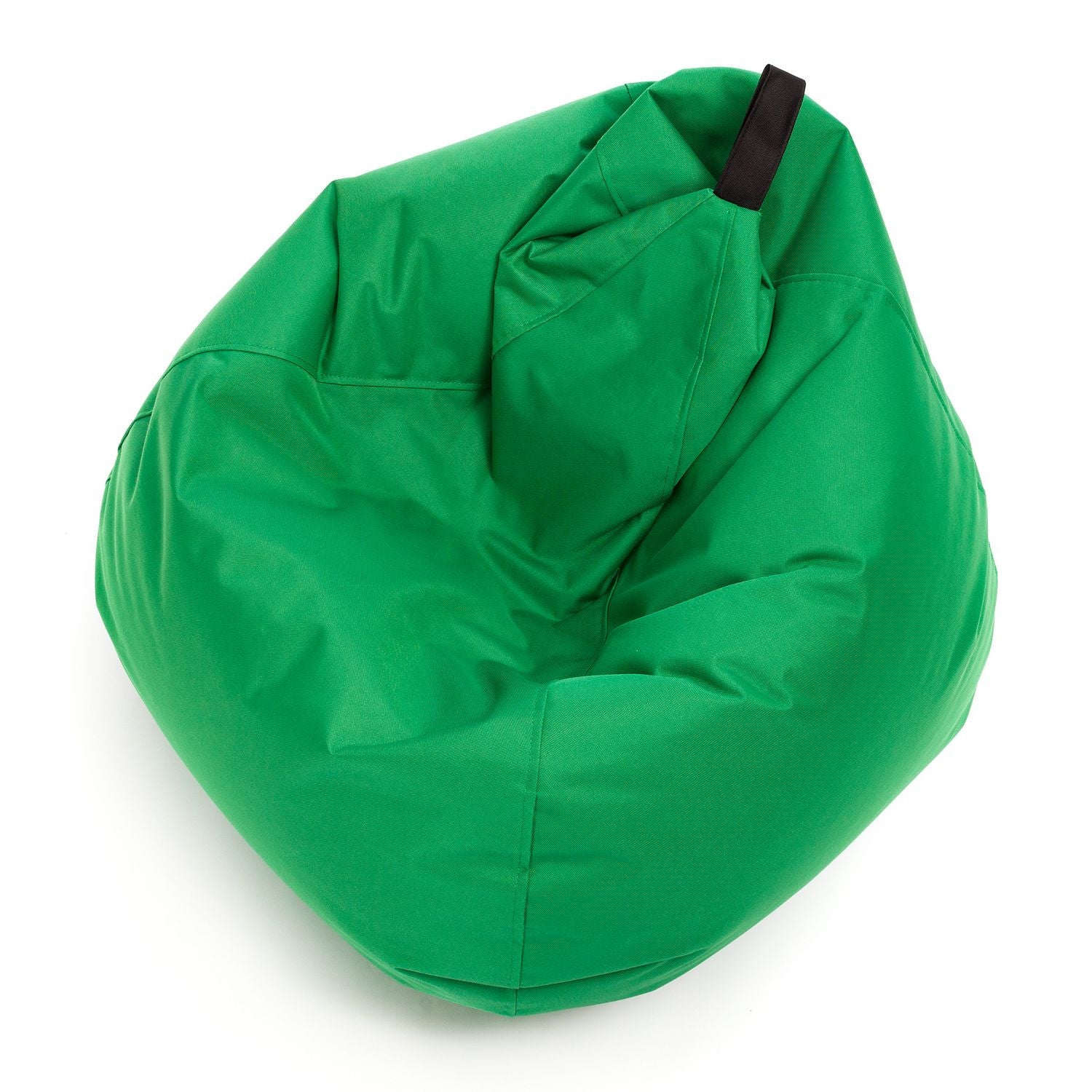 Poltrona pouf sacco oscar in poliestere con maniglia