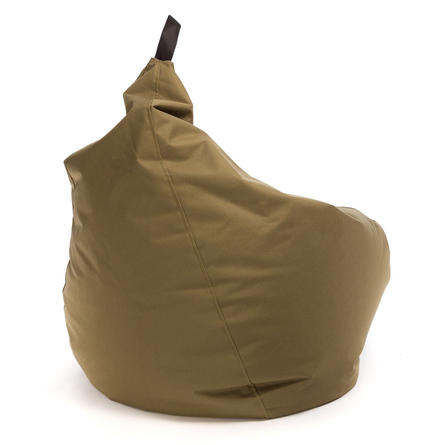 Poltrona pouf sacco oscar in poliestere con maniglia