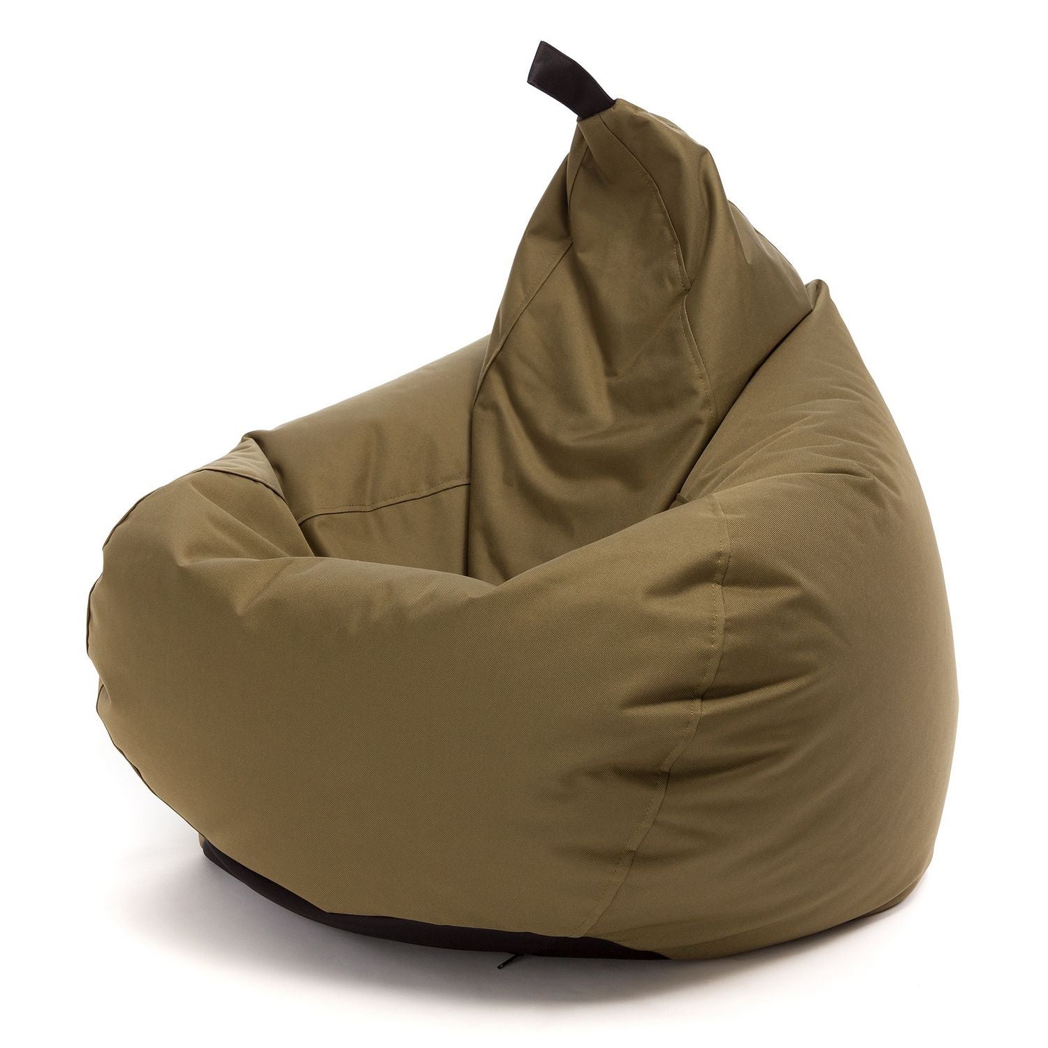 Poltrona pouf sacco oscar in poliestere con maniglia