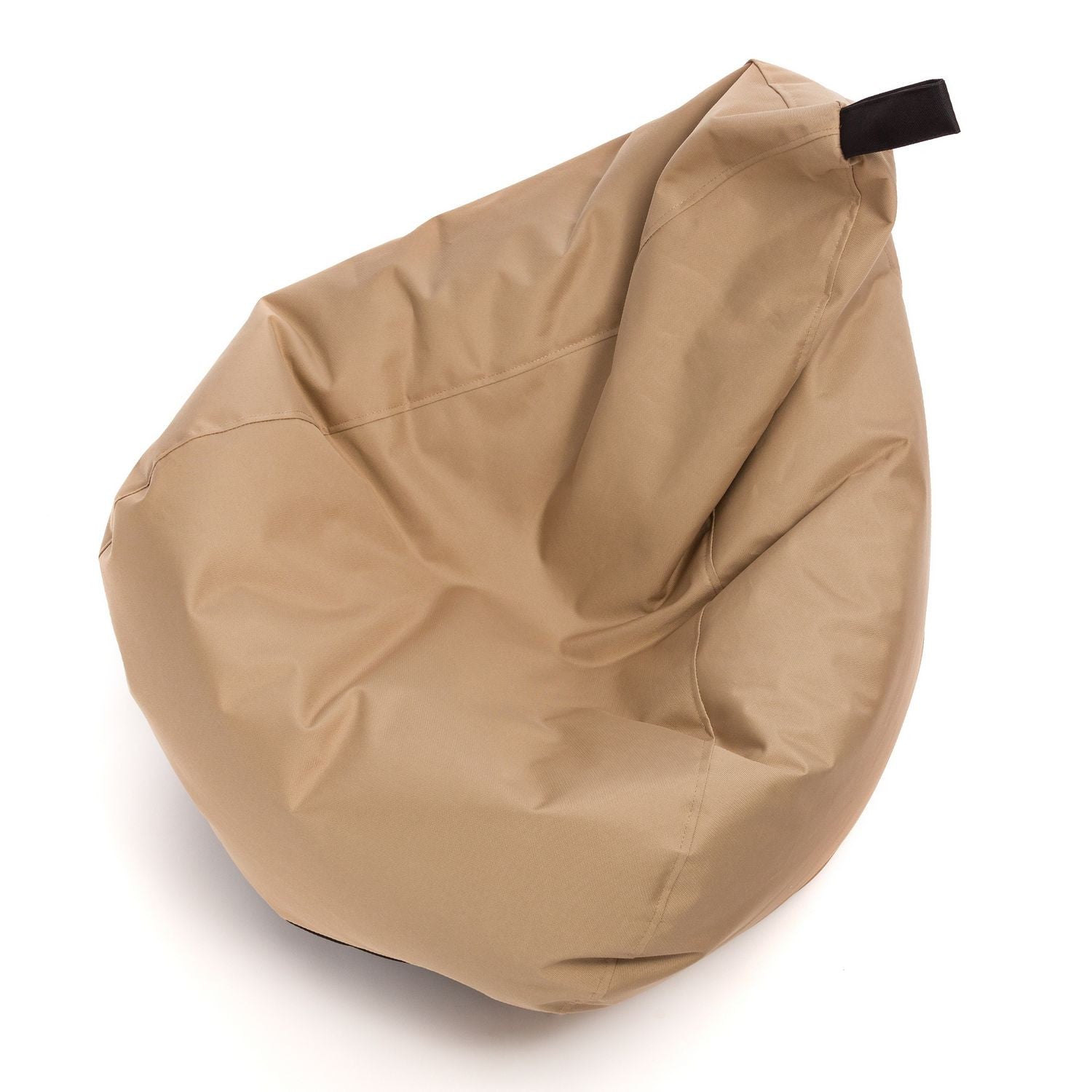 Poltrona pouf sacco oscar in poliestere con maniglia