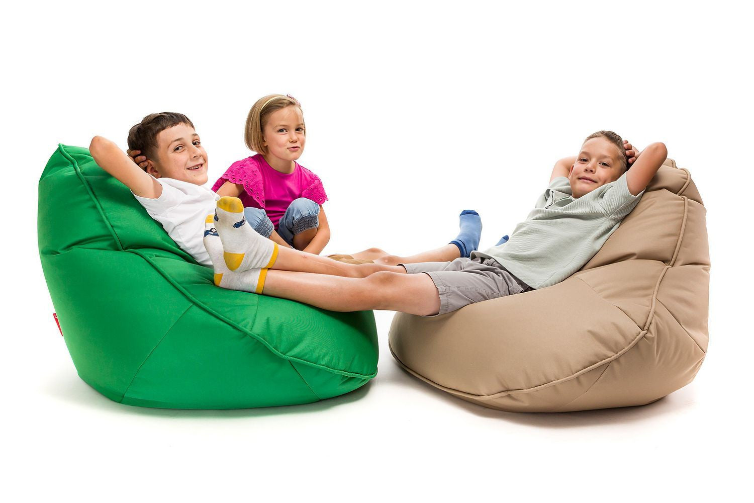Pouf Poltrona Sacco Frog Poliestere per Esterni