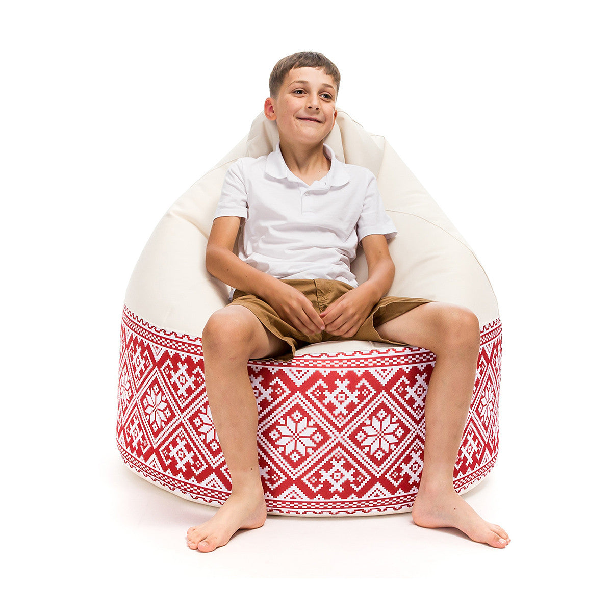Pouf Poltrona Sacco Waterproof a Fantasia per esterni