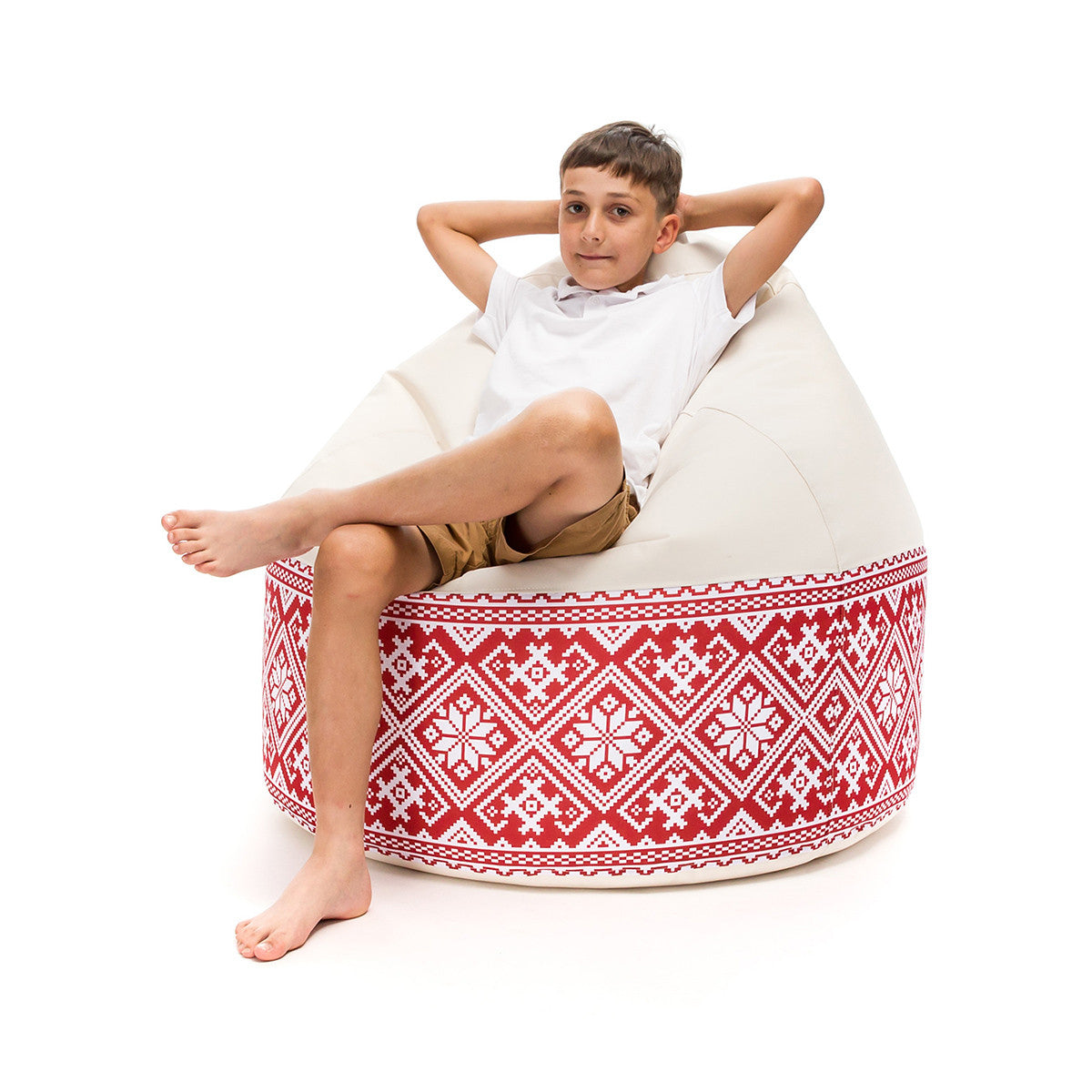 Pouf Poltrona Sacco Waterproof a Fantasia per esterni