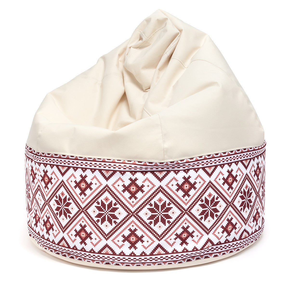 Pouf Poltrona Sacco Waterproof a Fantasia per esterni