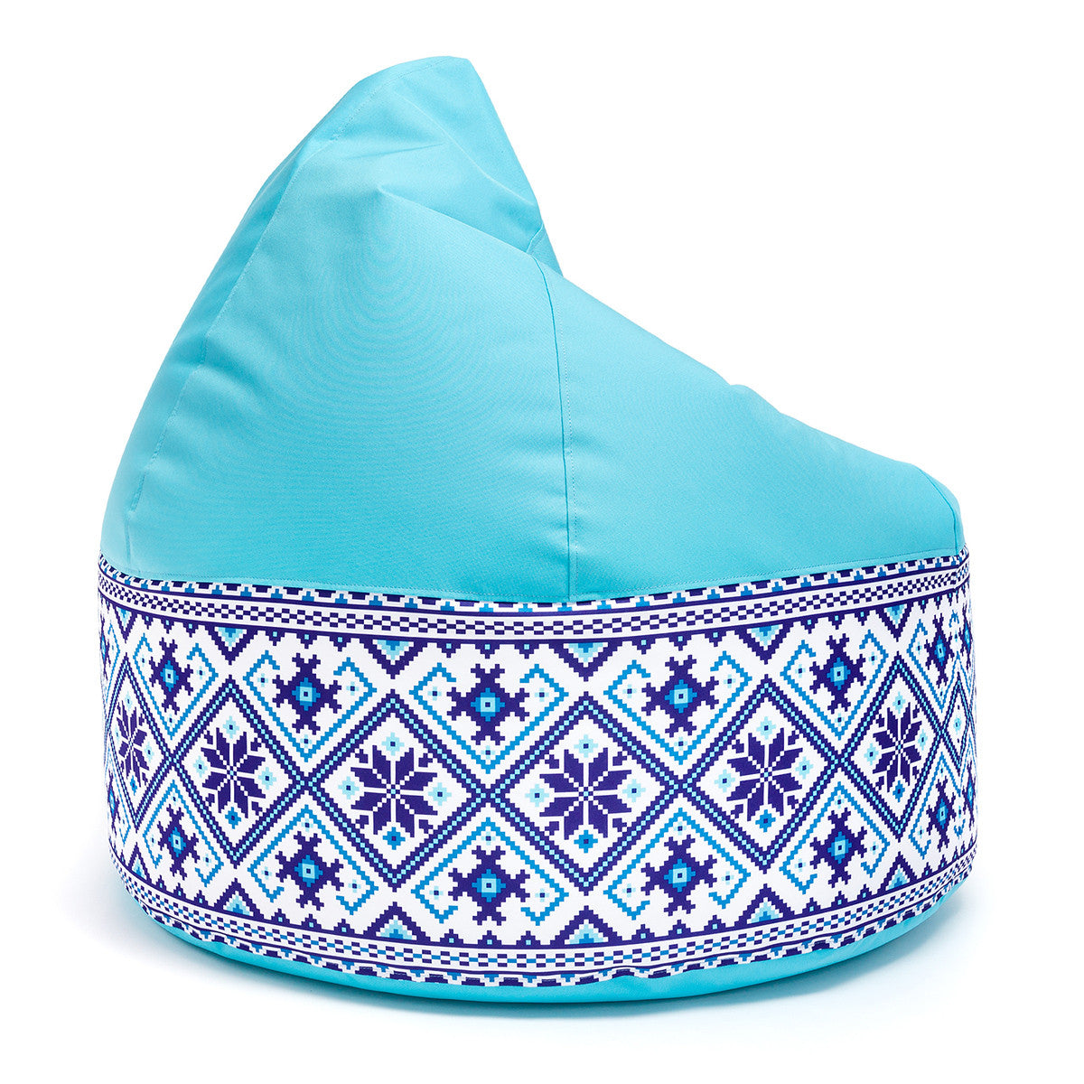 Pouf Poltrona Sacco Waterproof a Fantasia per esterni