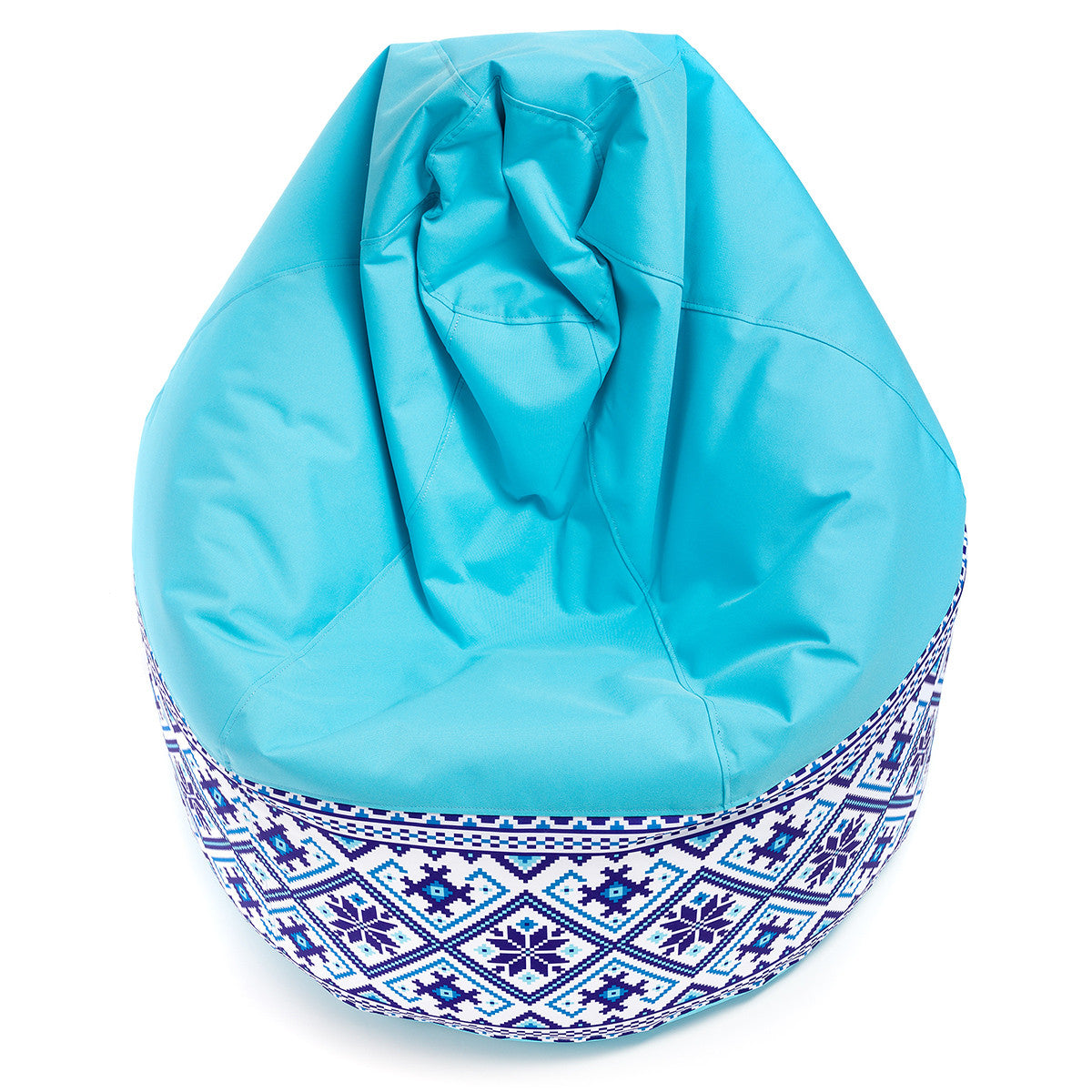 Pouf Poltrona Sacco Waterproof a Fantasia per esterni