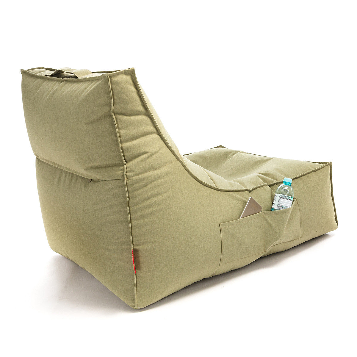 Pouf Poltrona a Sacco Chaise Longue Lettino in Poliestere Impermeabile