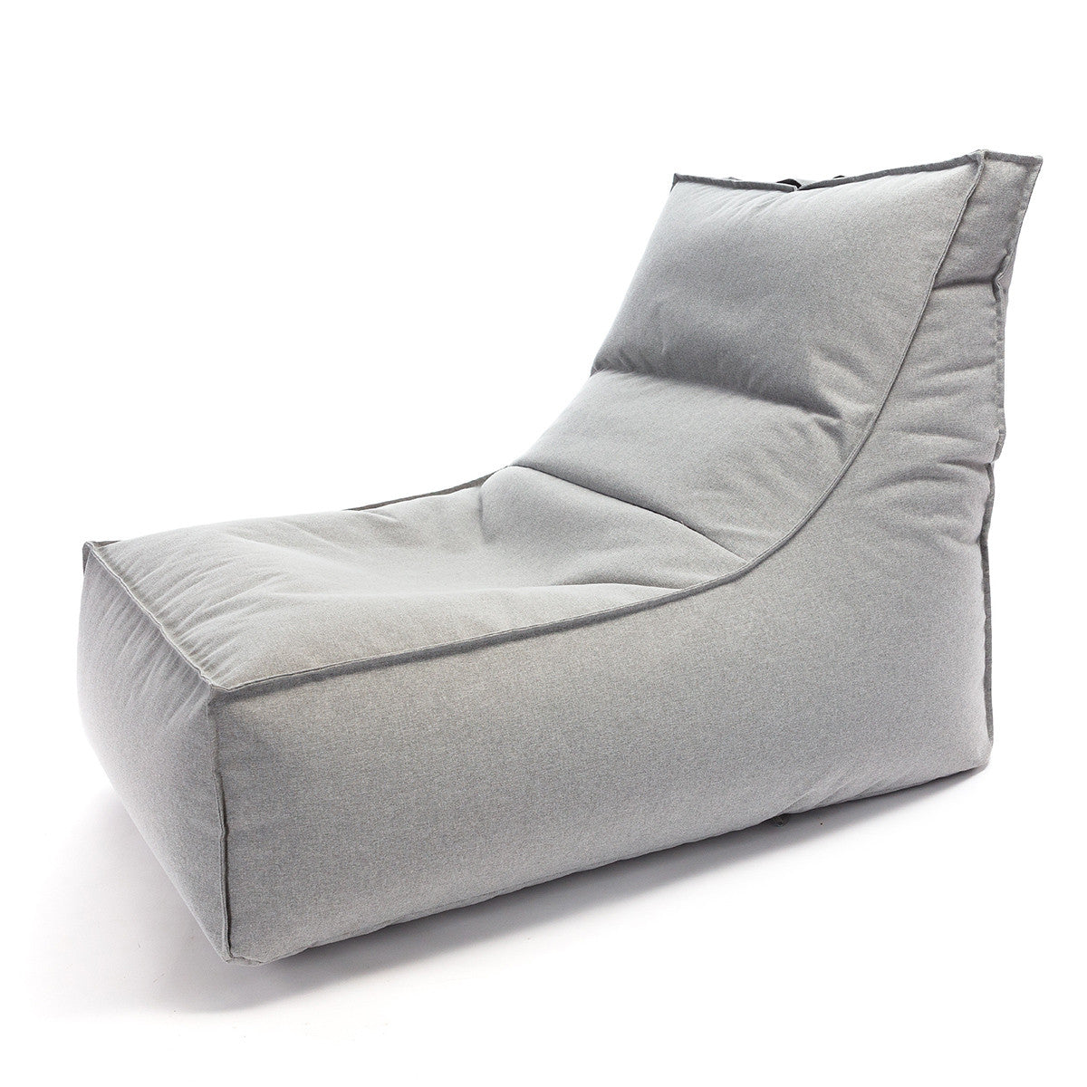 Pouf Poltrona a Sacco Chaise Longue Lettino in Poliestere Impermeabile