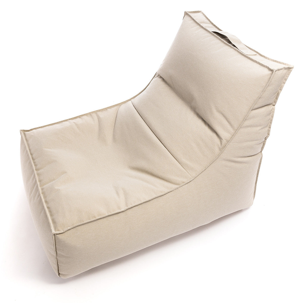 Pouf Poltrona a Sacco Chaise Longue Lettino in Poliestere Impermeabile