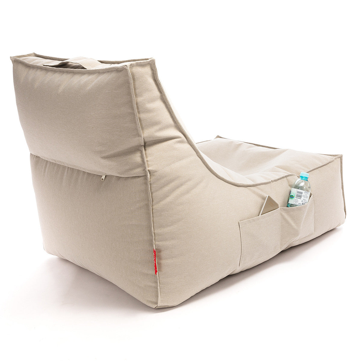 Pouf Poltrona a Sacco Chaise Longue Lettino in Poliestere Impermeabile