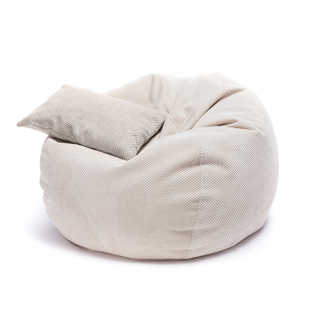 Pouf Poltrona a Sacco con Cuscino in Omaggio