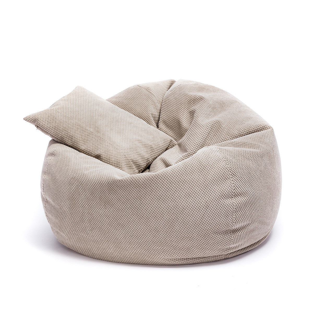 Pouf Poltrona a Sacco con Cuscino in Omaggio