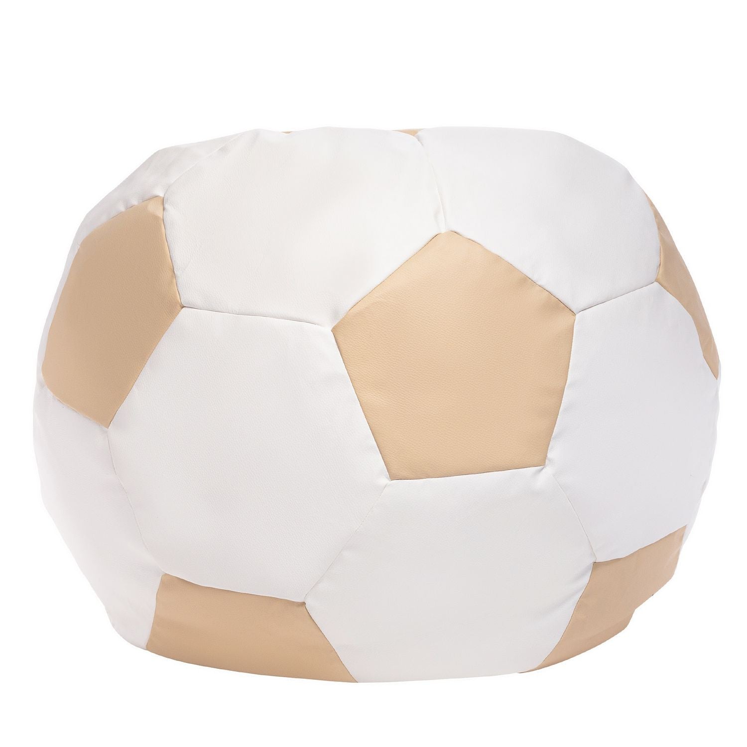 Pouf Poltrona Sacco Palla da Calcio in Ecopelle Taglia L