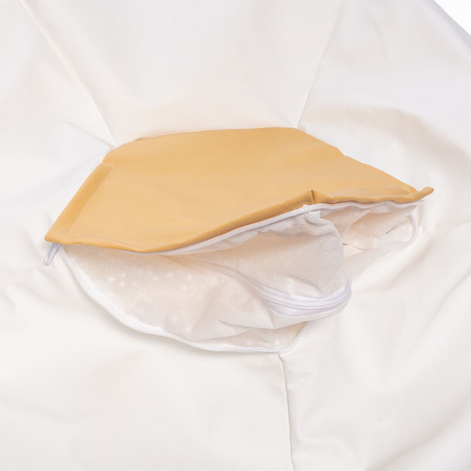 Pouf Poltrona Sacco Palla da Calcio in Ecopelle Taglia L