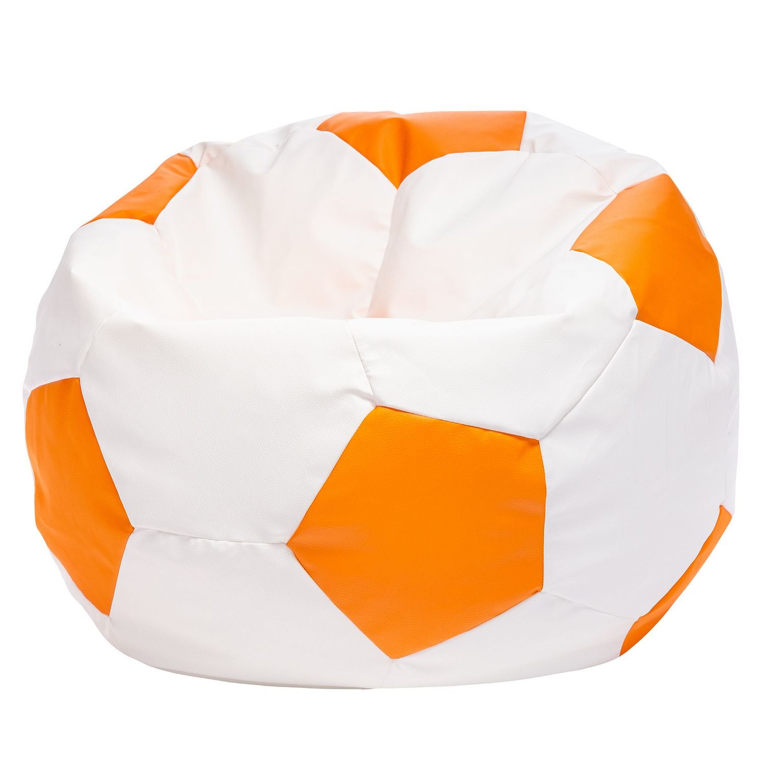 Pouf Poltrona Sacco Palla da Calcio in Ecopelle Taglia L