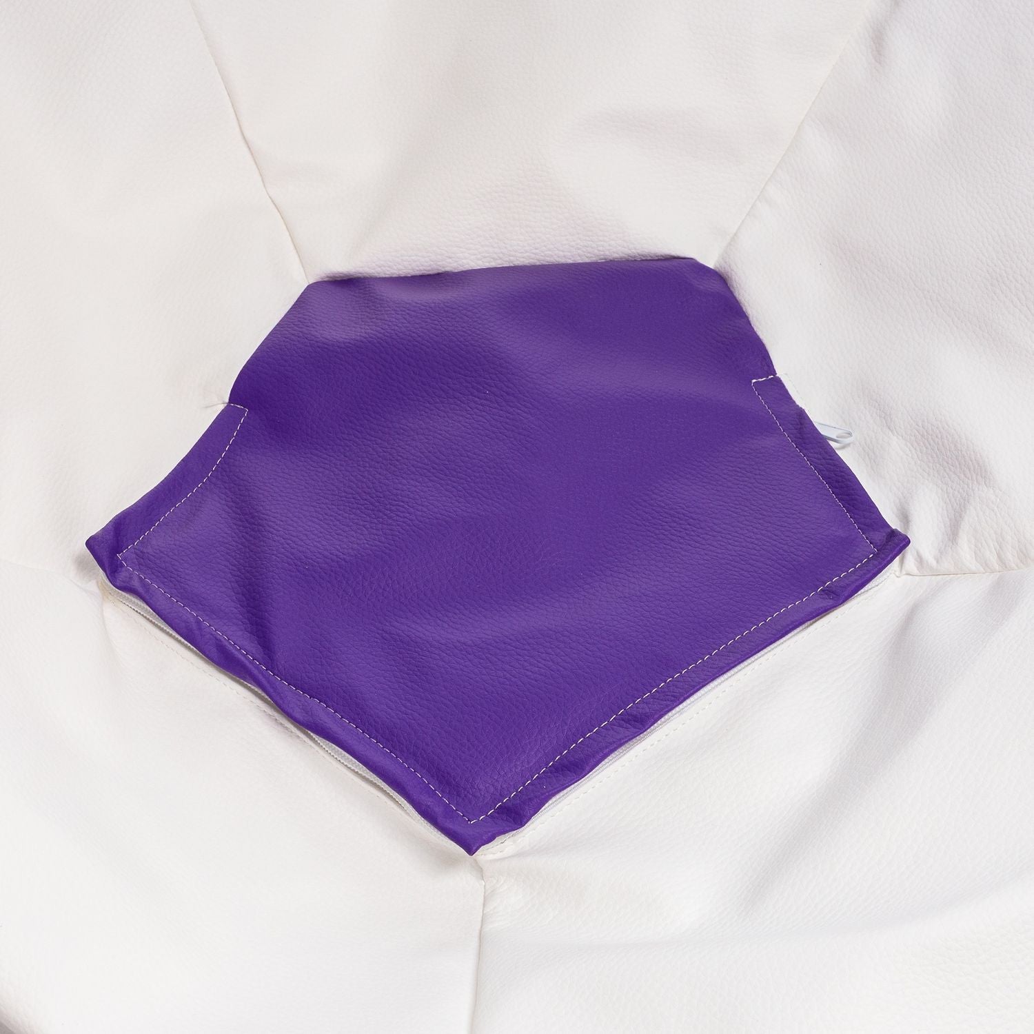 Pouf Poltrona Sacco Palla da Calcio in Ecopelle Taglia L