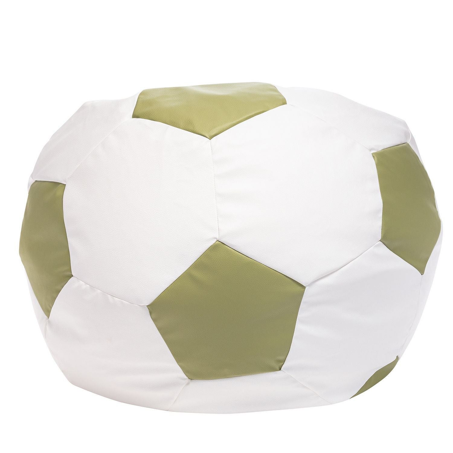 Pouf Poltrona Sacco Palla da Calcio in Ecopelle Taglia L