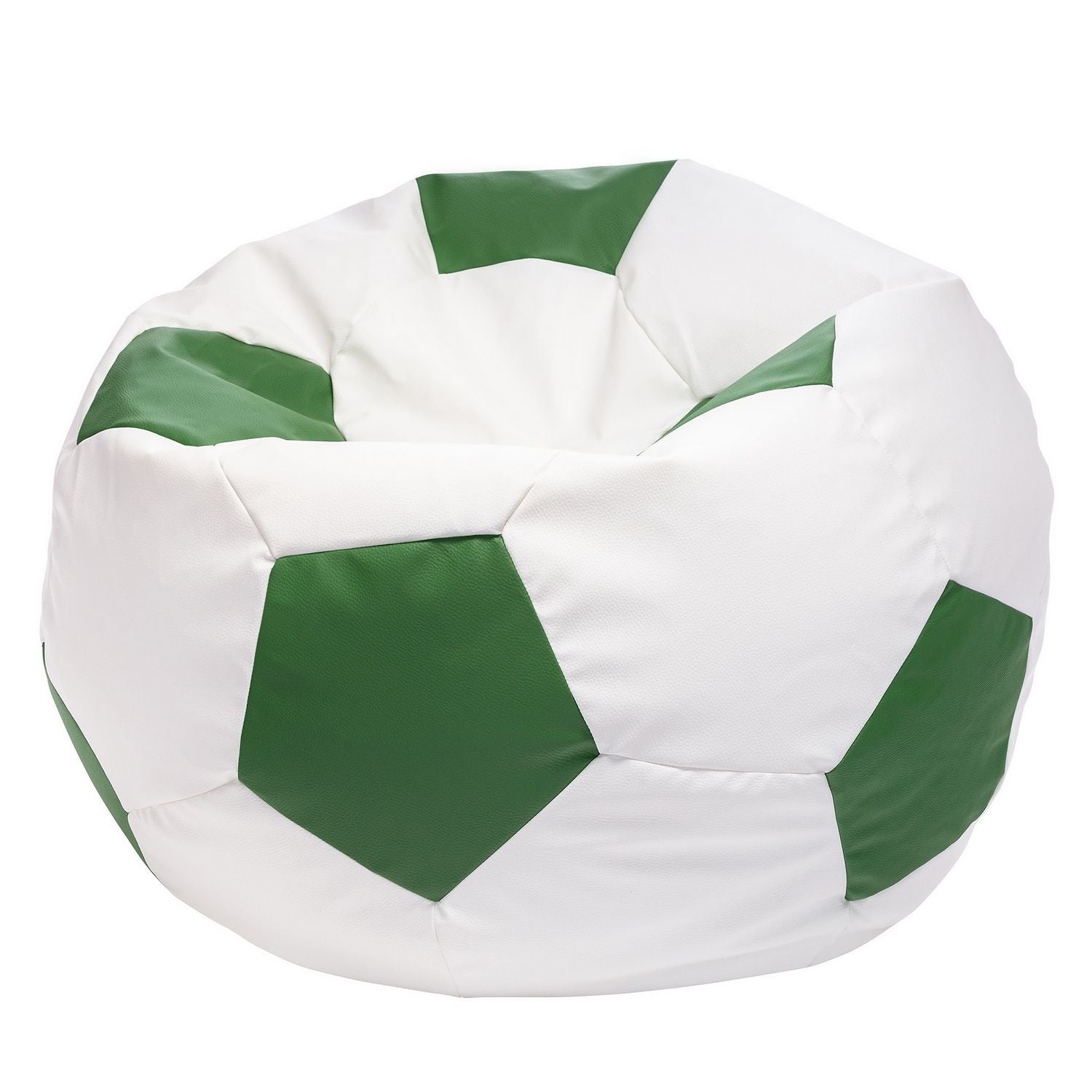 Pouf Poltrona Sacco Palla da Calcio in Ecopelle Taglia L