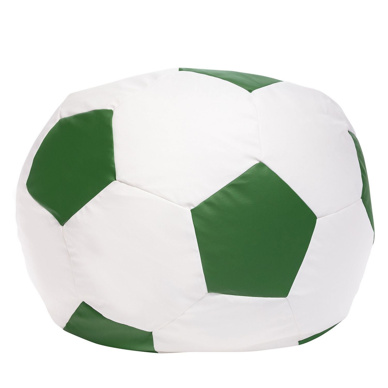 Pouf Poltrona Sacco Palla da Calcio in Ecopelle Taglia L
