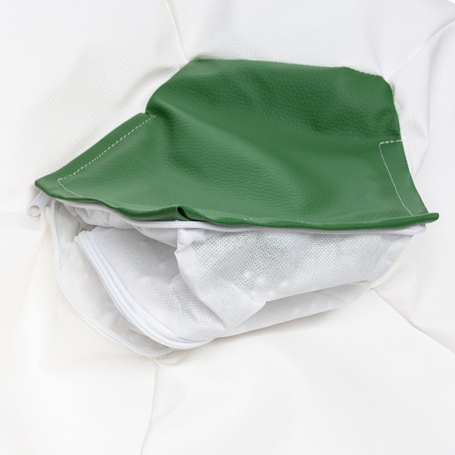 Pouf Poltrona Sacco Palla da Calcio in Ecopelle Taglia L