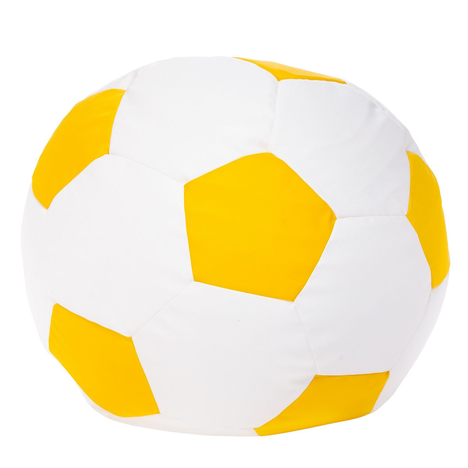 Pouf Poltrona Sacco Palla da Calcio in Ecopelle Taglia L