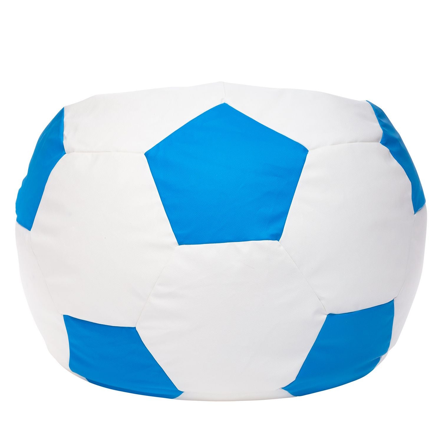 Pouf Poltrona Sacco Palla da Calcio in Ecopelle Taglia L