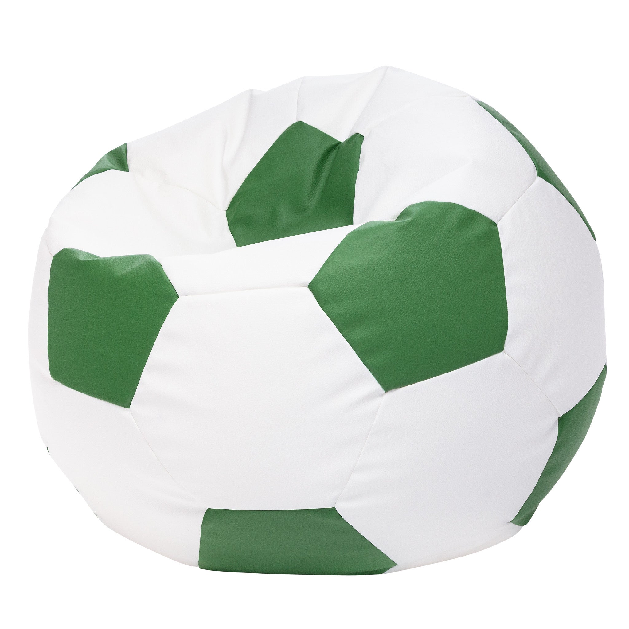 Pouf Poltrona Sacco Palla da Calcio in Ecopelle Taglia M