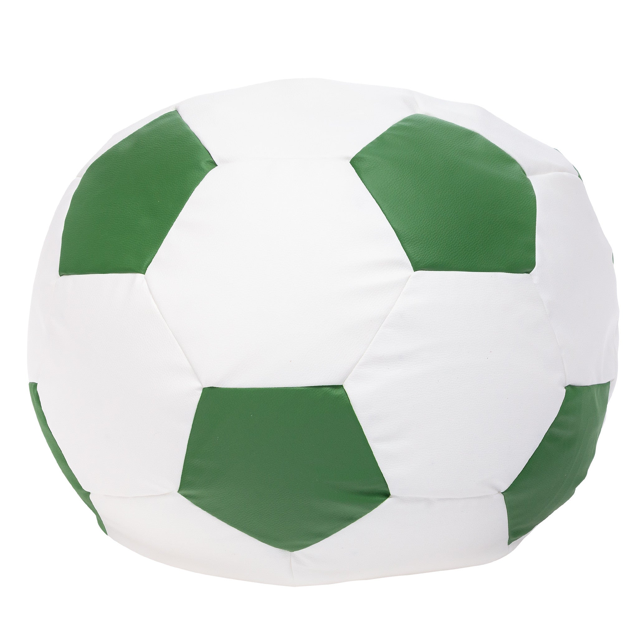 Pouf Poltrona Sacco Palla da Calcio in Ecopelle Taglia M